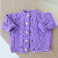 Autumn New Girls Twist Knitted Cardigan